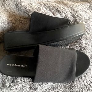 Madden girl platform slipper sandals